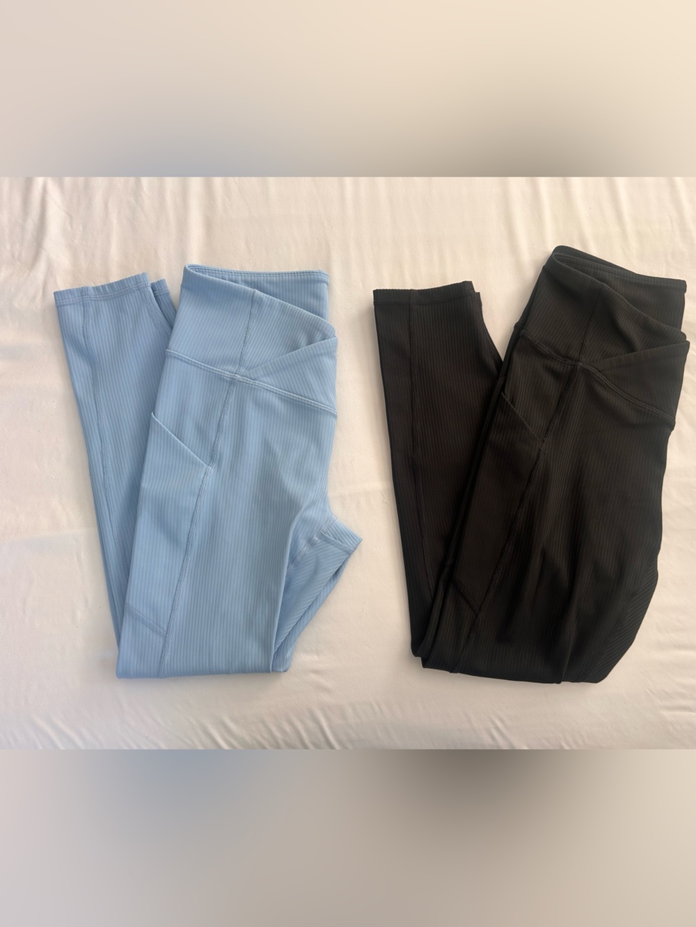 Fabletics Oasis Rib High-waisted Crossover Legging 7/8 Bundle